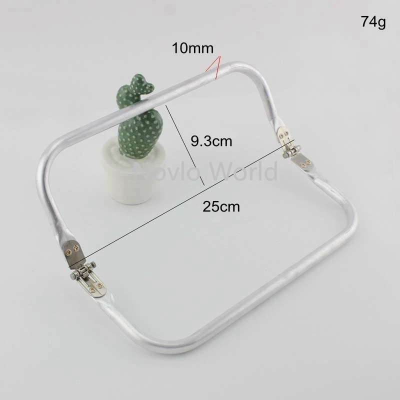 1-5-10 pieces,Medium 7.5 inch 8 inch Large 10 inch light weight aluminum tube clutch bag frame,Classical pouch new frames