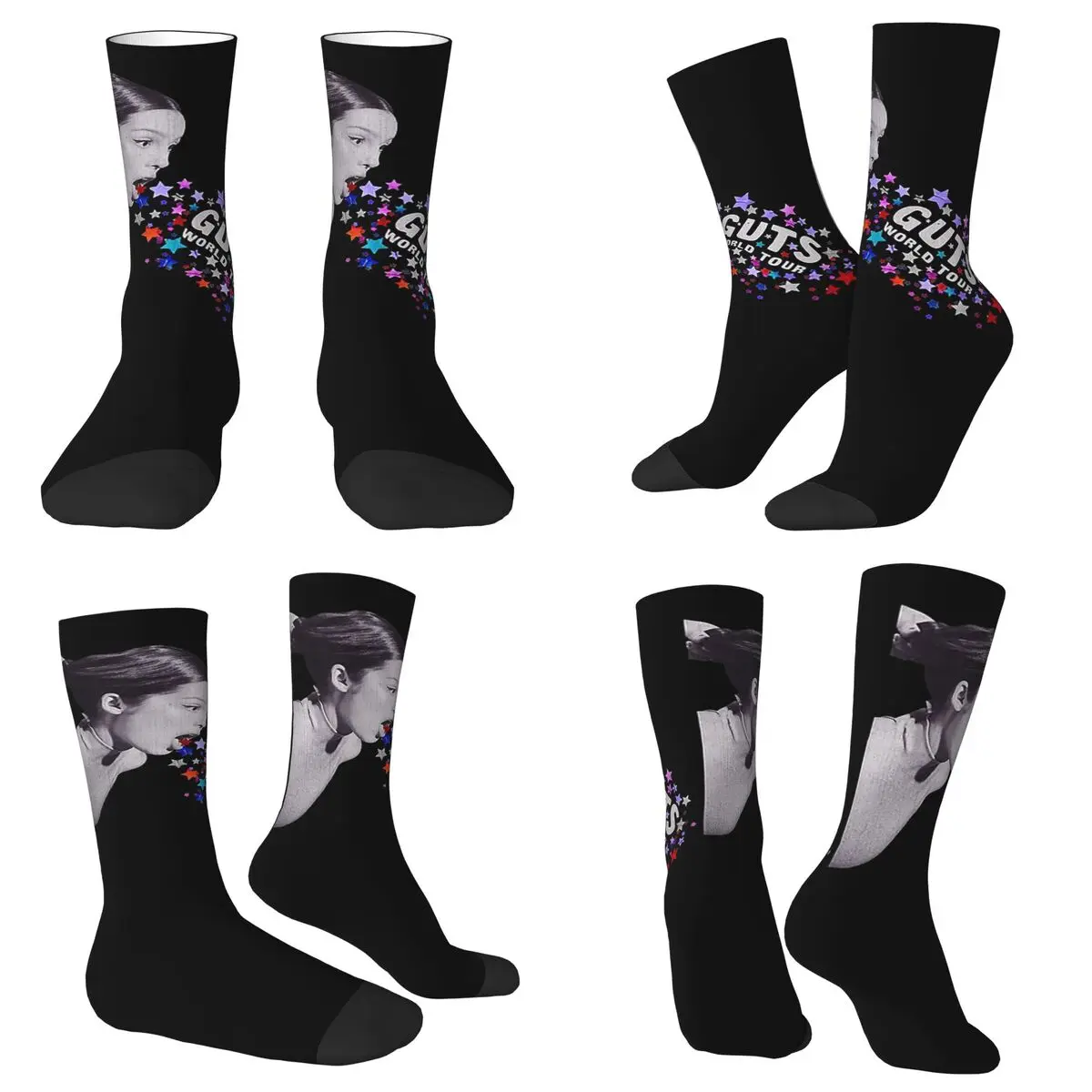 

Носки Olivia Guts World Tour в стиле Харадзюку, супер мягкие чулки, всесезонные длинные носки, аксессуары для унисекс, рождественские подарки