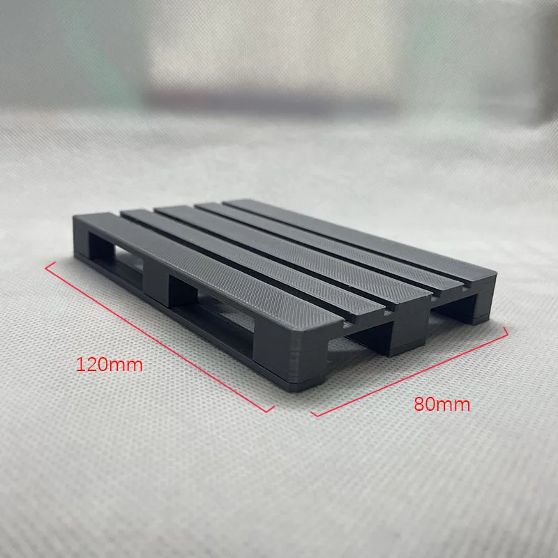 1:14th Scale Simulation Pallet Rack Model Forklift Pallet for Tamiya RC Truck SCANIA 770S VOLVO BENZ MAN TGX Car Accessories Toy