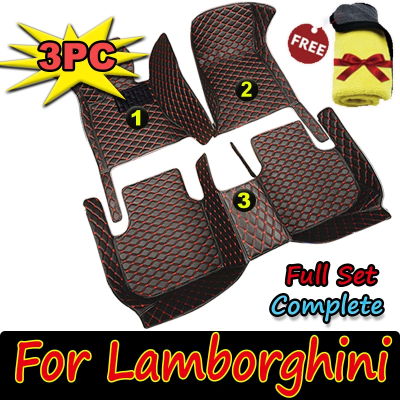 Car Floor Mats For Lamborghini Uevs Aventador Gallardo Huracan  Urus Car Accessories