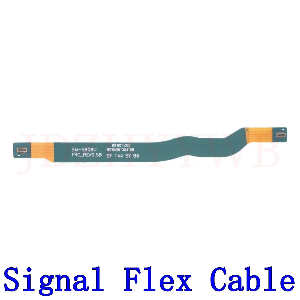 USB Charge Port Jack Dock Connector Charging Board Signal LCD Main Motherboard Flex Cable For Samsung Galaxy S22 Ultra S22ultra