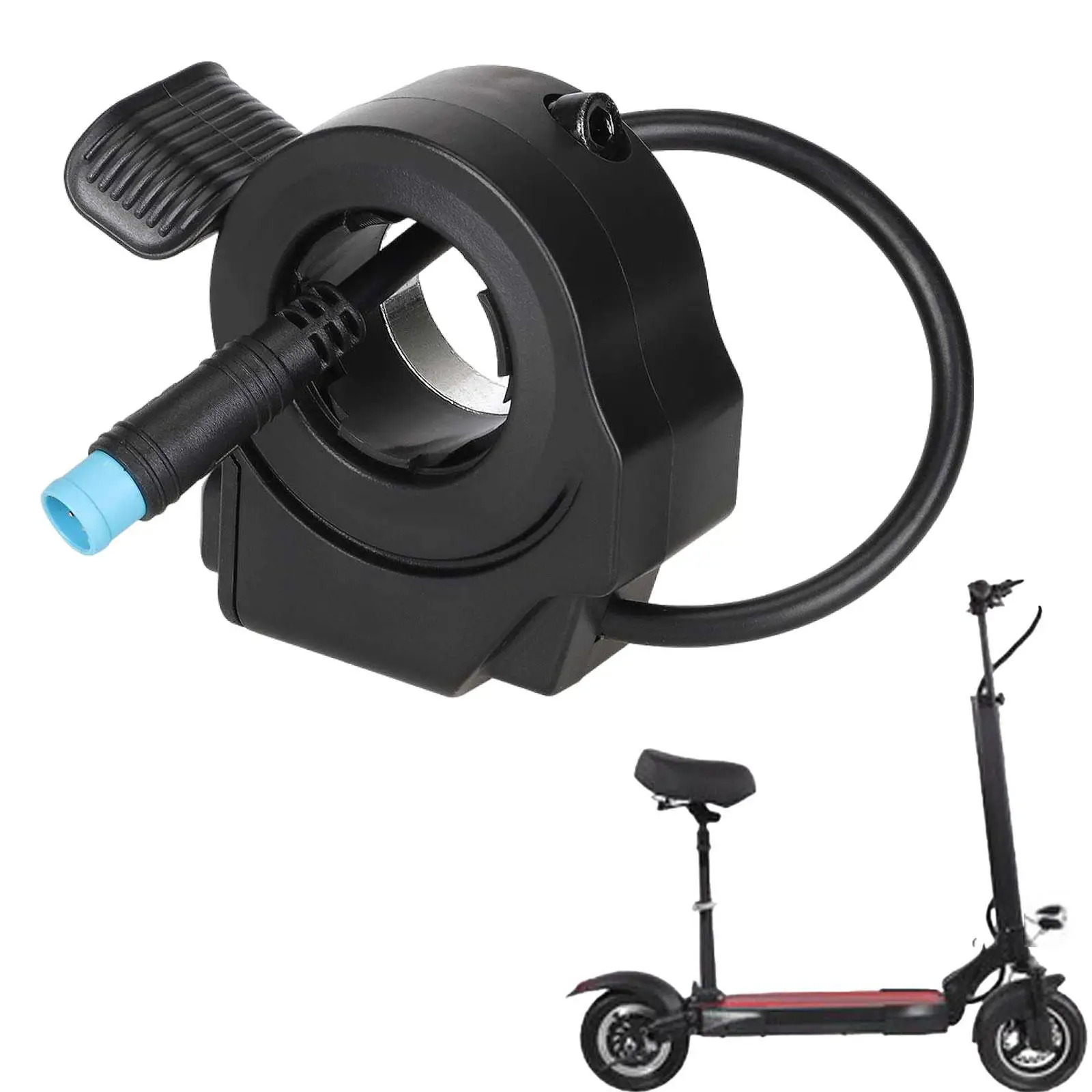 

Thumb Throttle Speed Control Sturdy Lock Component Skateboard Acceleration Throttle Accessory 4 Pin