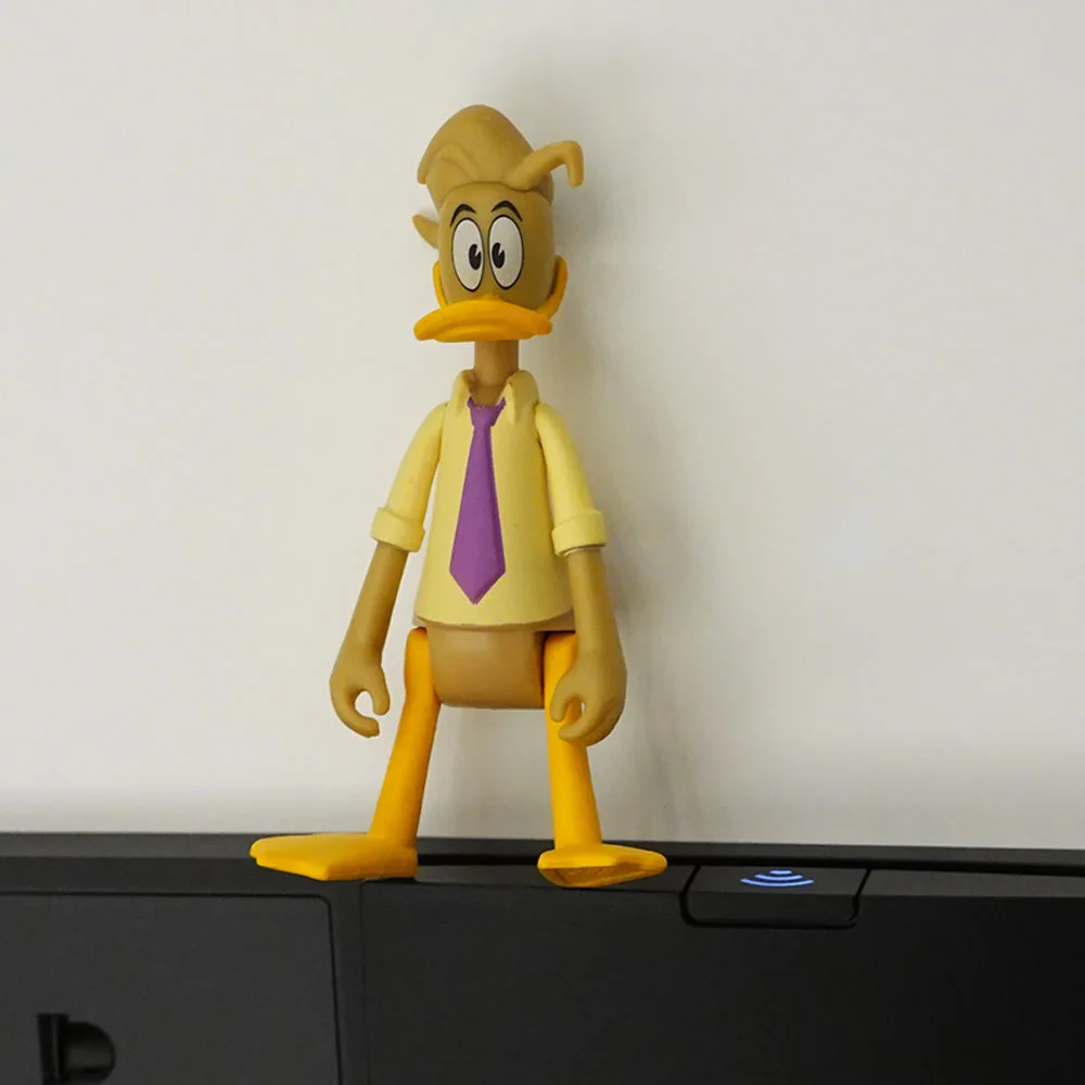 ديزني داك حكايات ويبي ولوي عمل أرقام دونالد داك لطيف 8 سنتيمتر ديزني DuckTales فينتون أنيمي الشكل اللعب ديكور الدمى الهدايا #2
