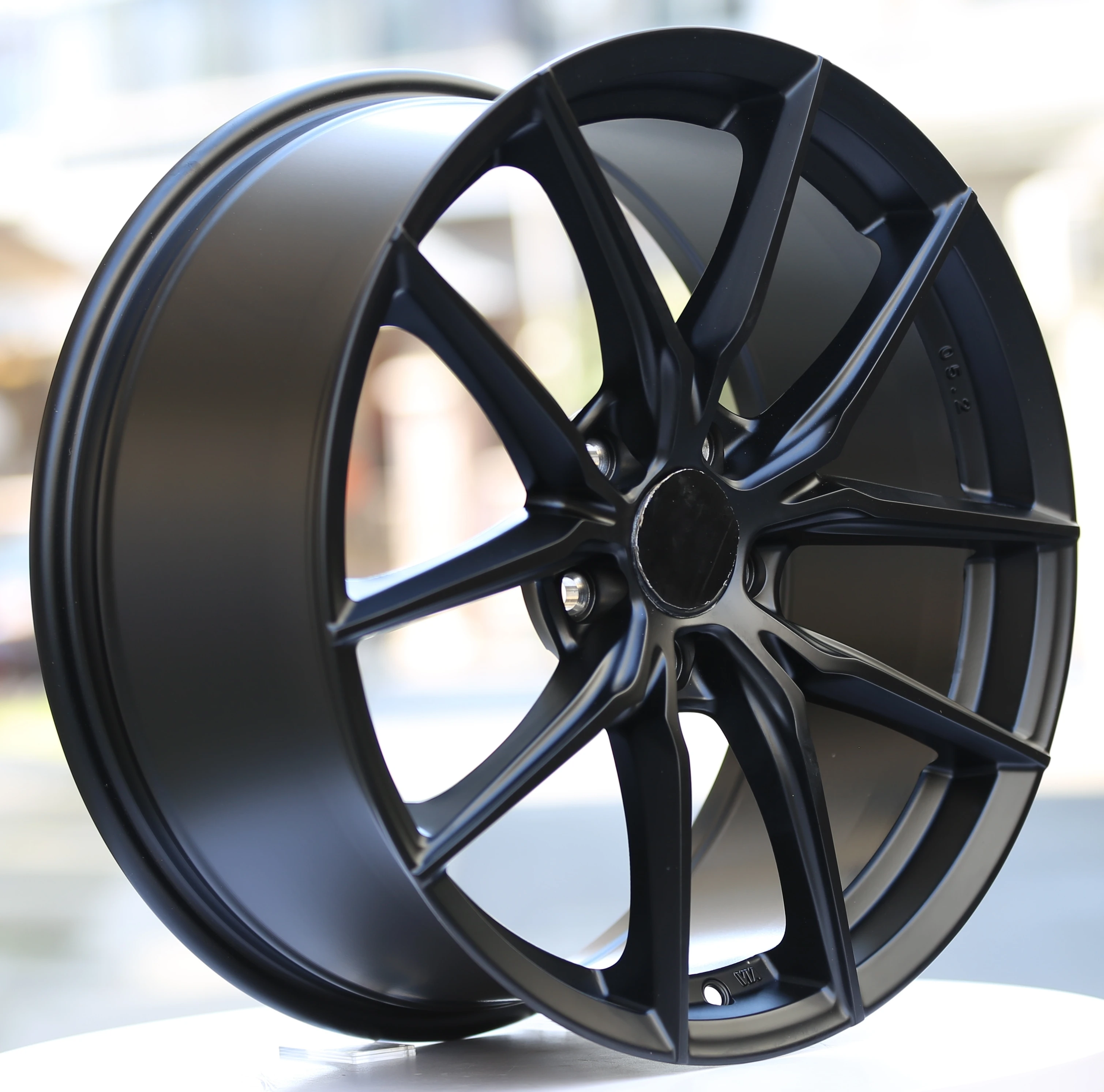 Roues en alliage pour. pour. pour.. 18 19 20 pouces conception de plat profond 5x108 5x112 5x114.3 5x120 jante de moyeu de formage de flux