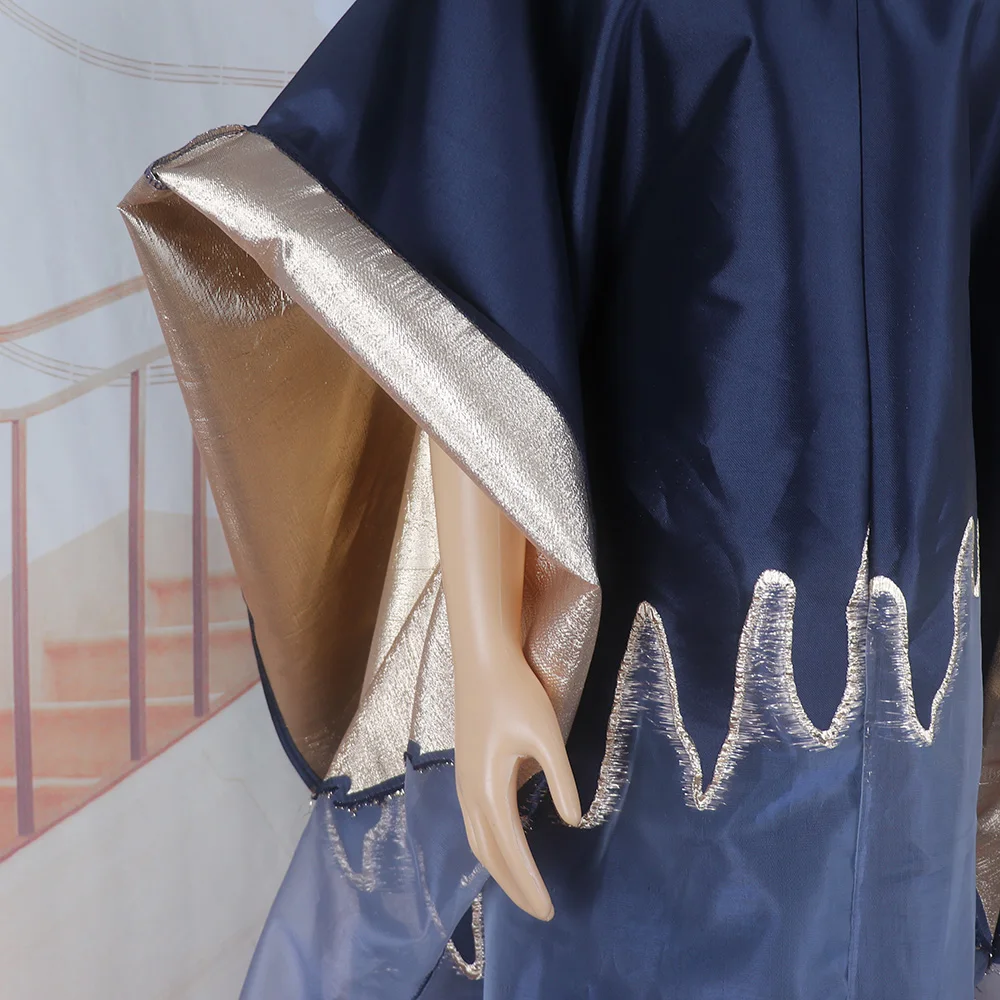 Modische Afrikanische Kleidung Boubou Damenkleid Luxuriöser Afrikanischer Stoff mit Stickerei-Dekoration Damenmode – Detail 22