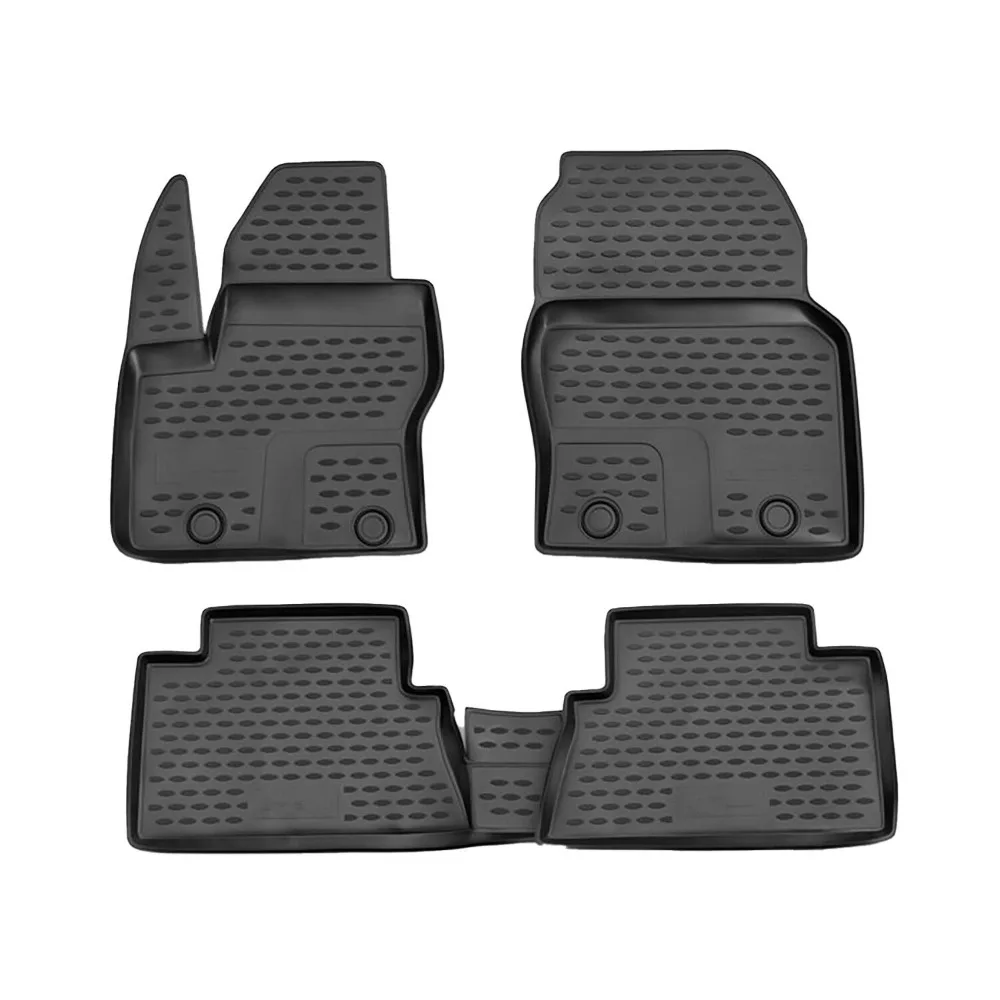 

Floor Mats Liner for Ford C-Max 2013-2018 Black TPE All-Weather 4 Pcs United States