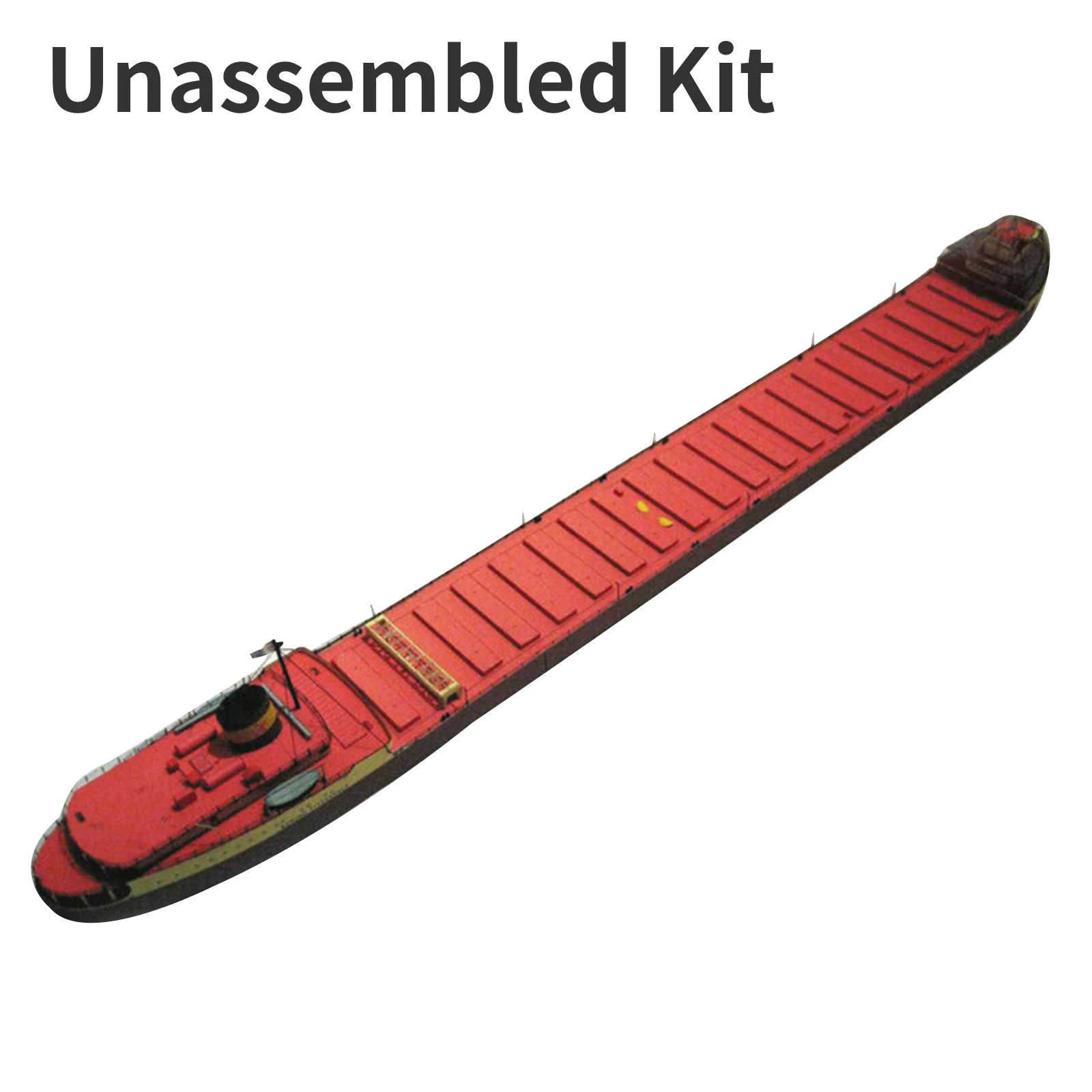 1 セット 1/400 スケール アメリカの五大湖貨物船 SS エドモンド フィッツジェラルド鉱石運搬船紙モデル未組み立てキット手作り