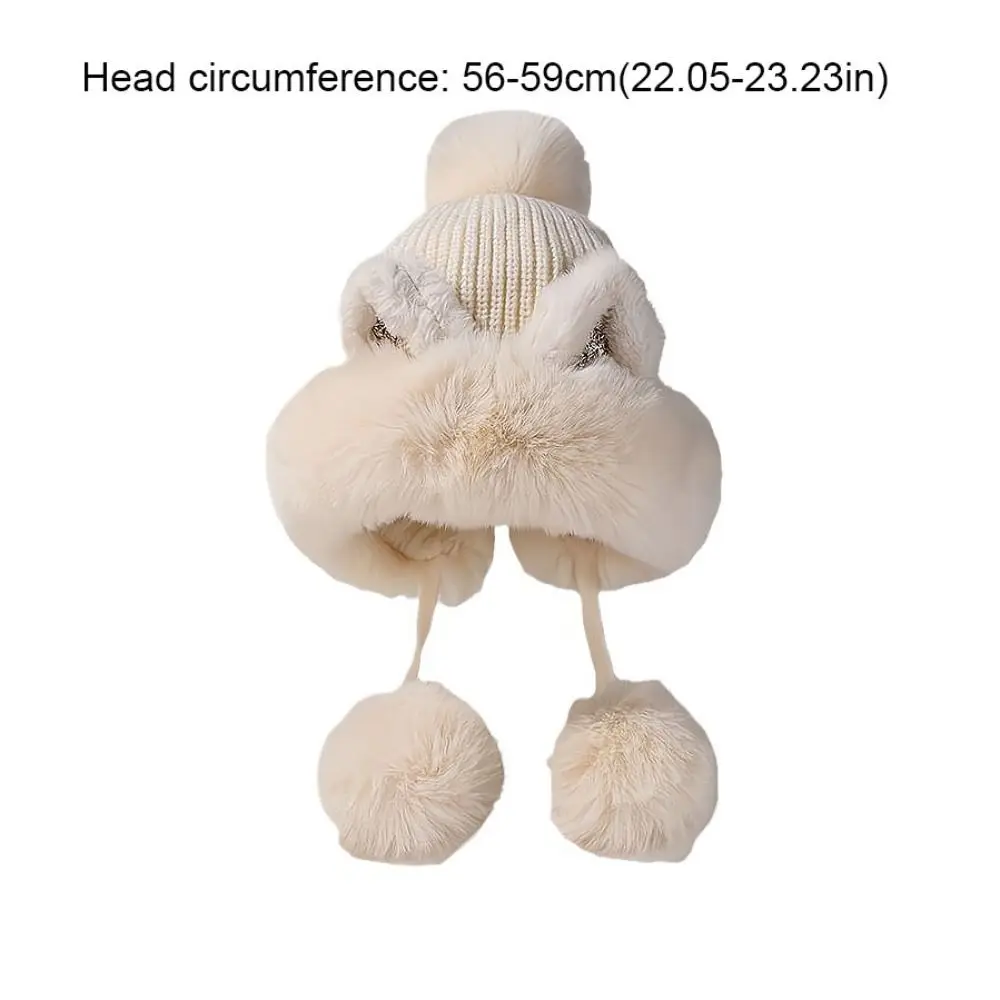 الترفيه رقيق آذان القط قبعة صوفية كل مباراة الشتاء أفخم قبعة الكرتون الدافئة سدادات حماية الأذن قبعة الإناث/الفتيات