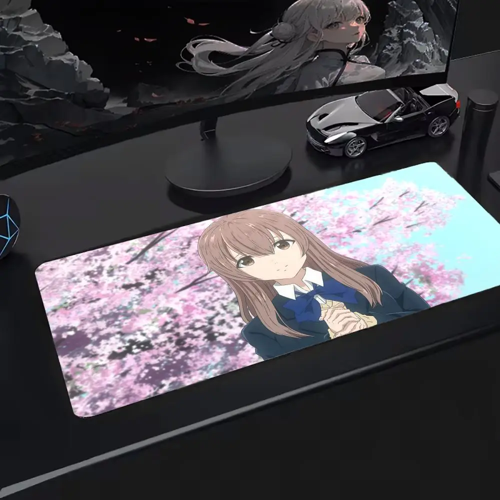 

Килимок для мыши Silent Voice Большой коврик для мыши, расширенная игровая поверхность, нескользящая подложка, идеально подходит для использования на столе