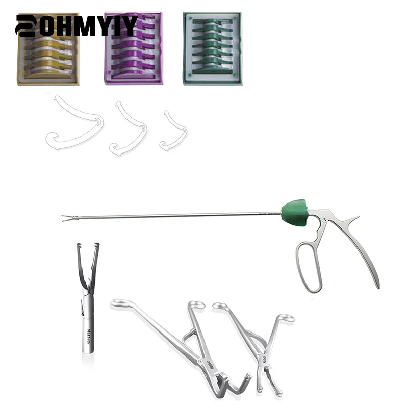 Laparoscopische Polymeer Ligatie Clips Medische Plastic Hemolok Clips Endoscopie Chirurgie Chirurgische Vasculaire Clips Medische Hulpmiddelen