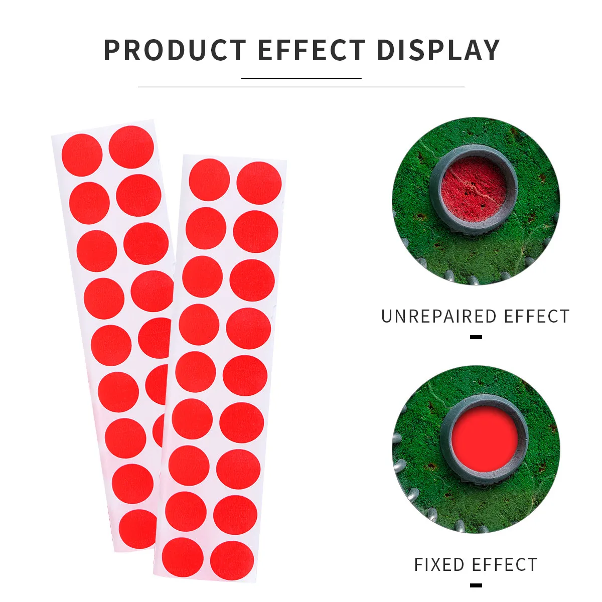 

900 шт. 2-сантиметровых мишений-наклеек для мгновенной обратной связи, бумага для всех калибров, хорошо видимые при слабом освещении, для использования на открытом воздухе