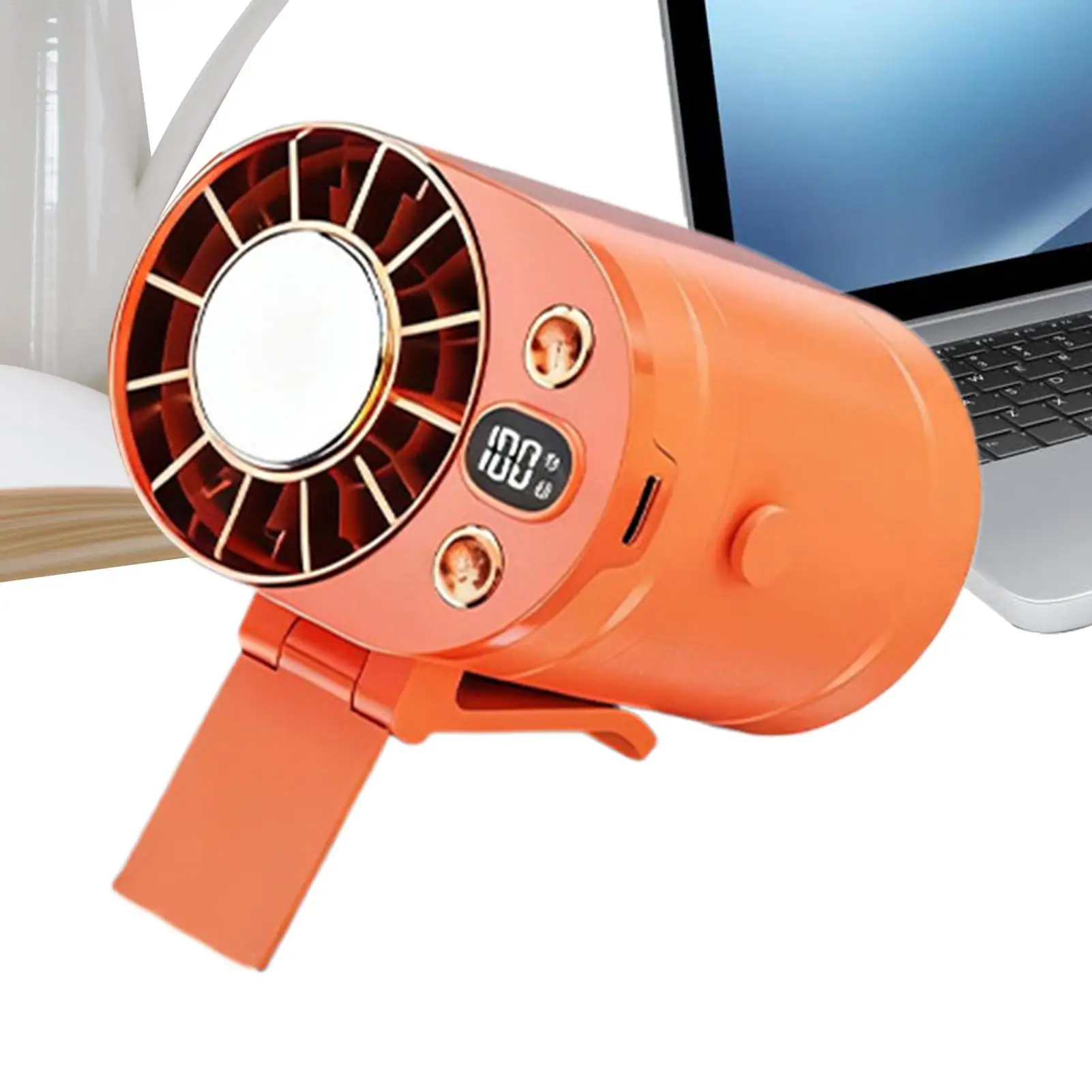 

Waist Fan Mini Rechargeable Quiet Cooling Personal Portable Clip On Fan For Home Office School Desk Car Stroller Travel Camping