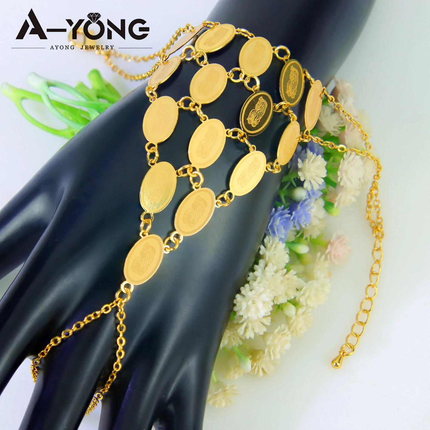 Arabic Fashion Bracelet with F - огляд і ціна Vintage Collectible Coins