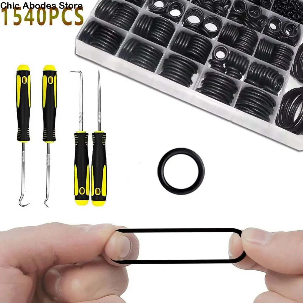 

1540 шт. метрические уплотнительные кольца маслостойкие уплотнительные кольца из нитриловой резины в ассортименте комплект термостойкие уплотнительные уплотнения