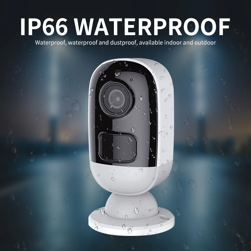 

3MP 1296P Ubox Solar Power WIFI IP Camera Wire-Free Full Color AI Humanoid Detection Home Security Baby Monitor