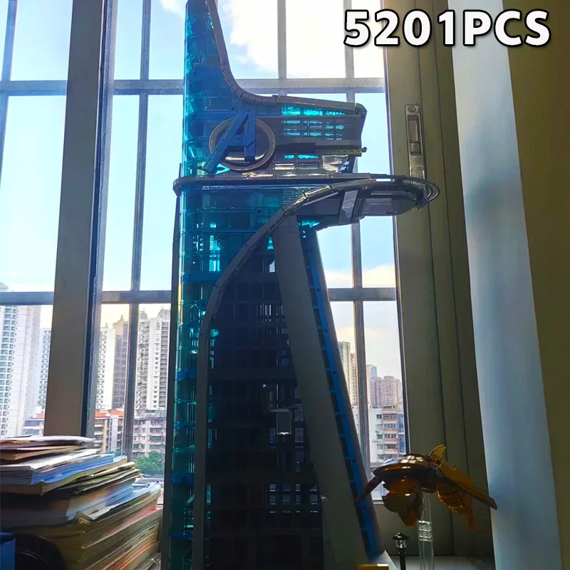 

5201PCS 76269 Battle Tower Modular Model Building Block Assembly Brick Classic Tower Architecture Toys For Boy Christmas Gifts