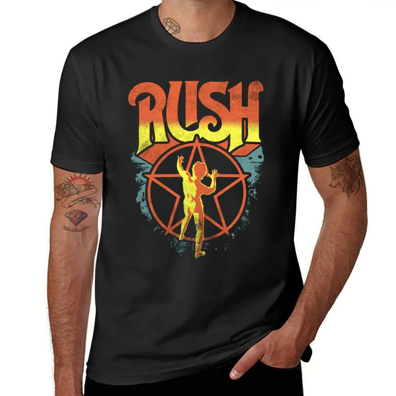 Rush Of T-Shirt customs design your own summer clothes mens plain t shirts