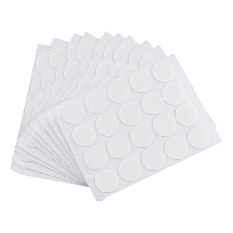 200 pegatinas de mecha de vela, hechas de pegamento resistente al calor y se adjuntan de forma estable a la vela en cera caliente-AT64