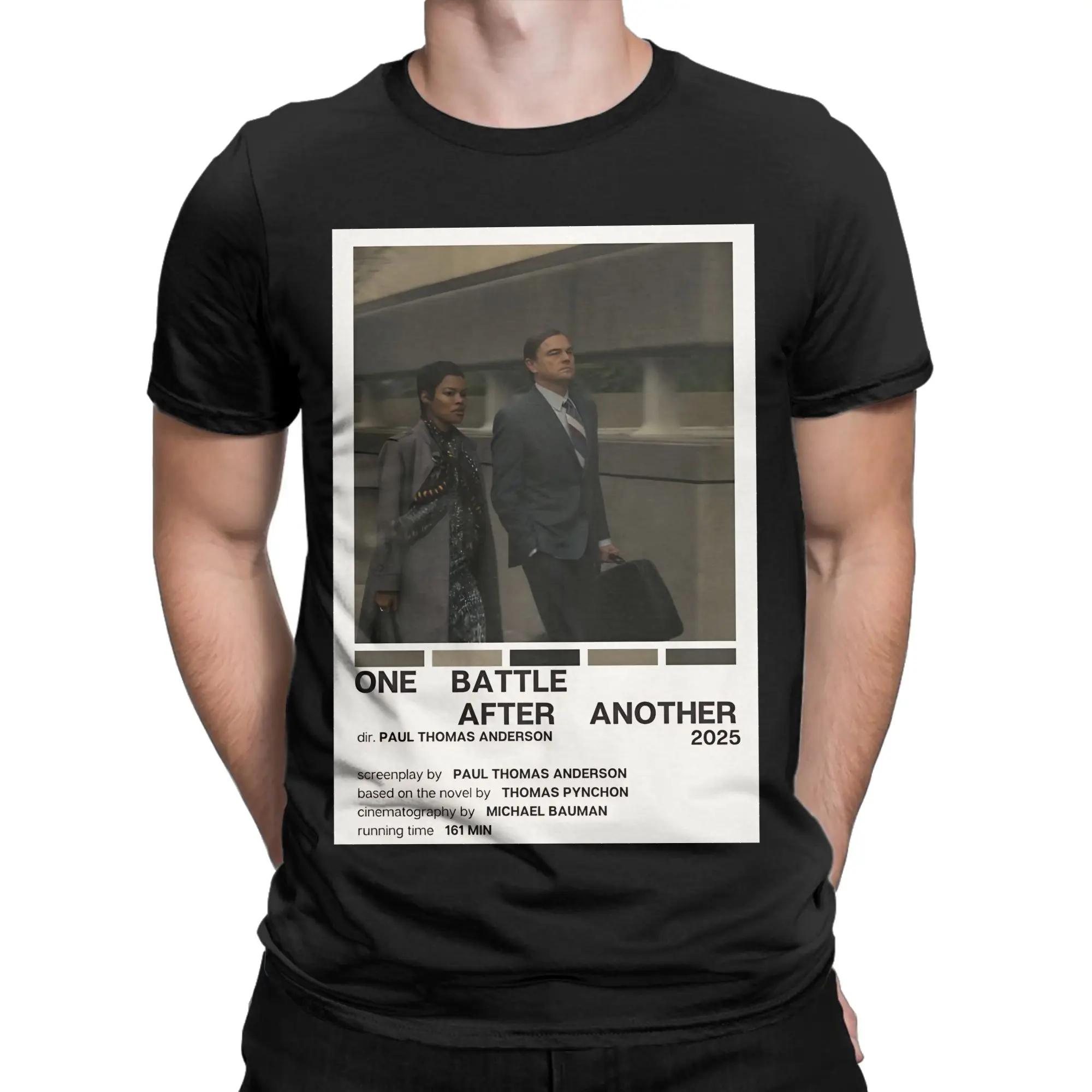 One Battle After Another 2025 Movie Poster Funny Graphic 100% Cotton T-Shirt One Battle After Another Tees Tops For Men