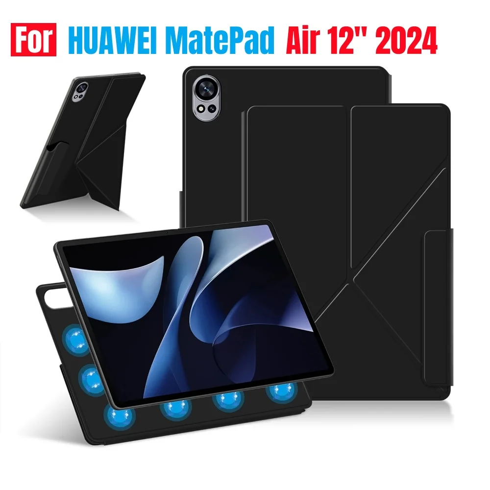 

Smart Case For HUAWEI MatePad Air 12 Inch 2024 Tablet Case For MatePad Air 12" BKY-W00 Strong Magnetic Adsorption Cover Shell