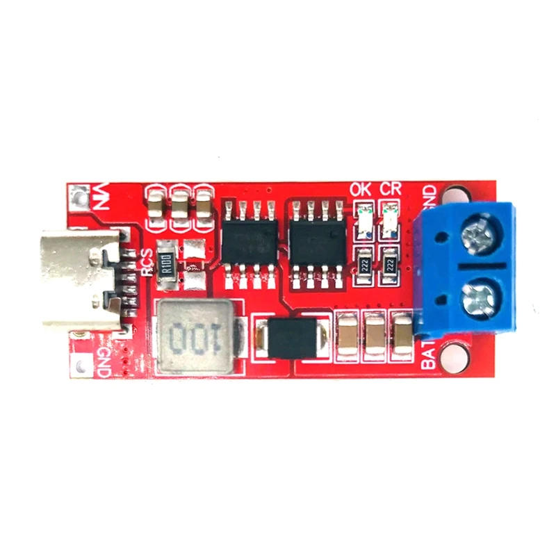 Modulo Boost di tipo C 2S modulo di ricarica della batteria agli ioni di litio polimerica 18650 scheda di ricarica della batteria al litio