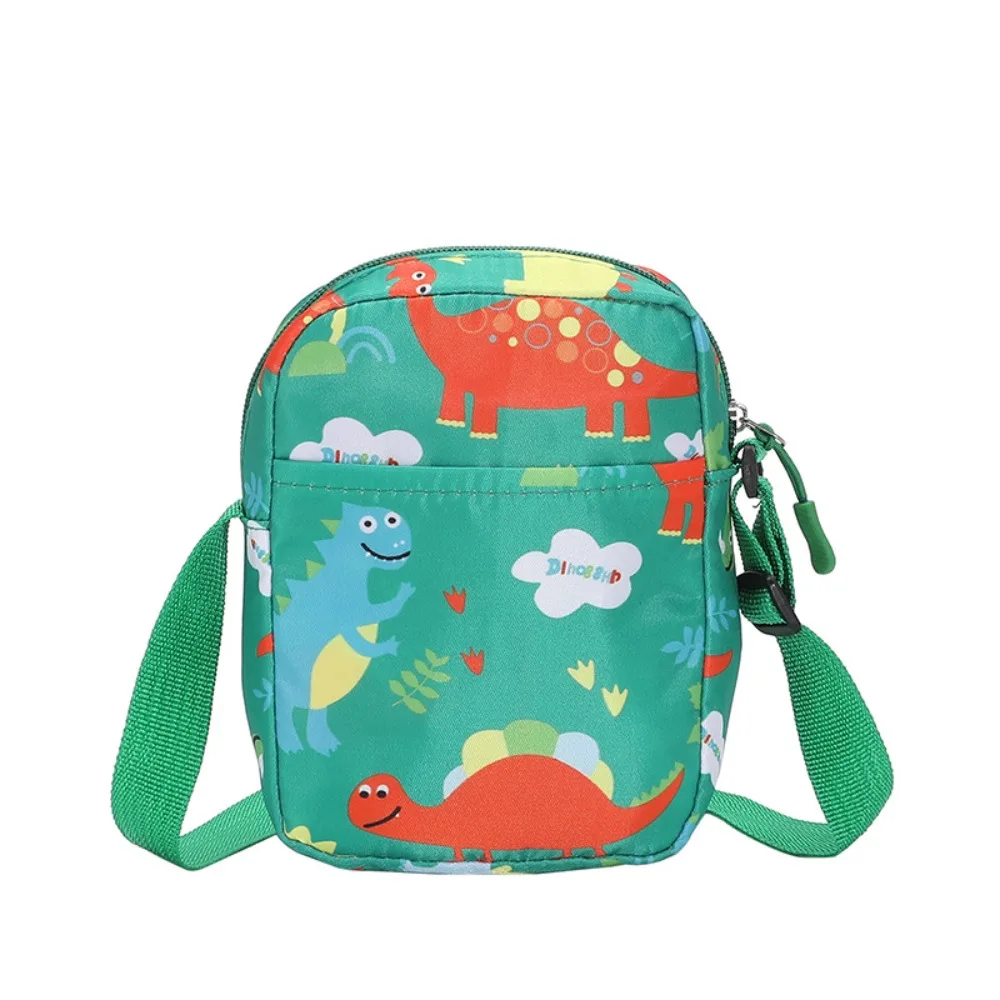 Fashion Canvas Dinosaur Shoulder Bags Cute Cartoon Messenger Bag Makeup Bag Girl Boy