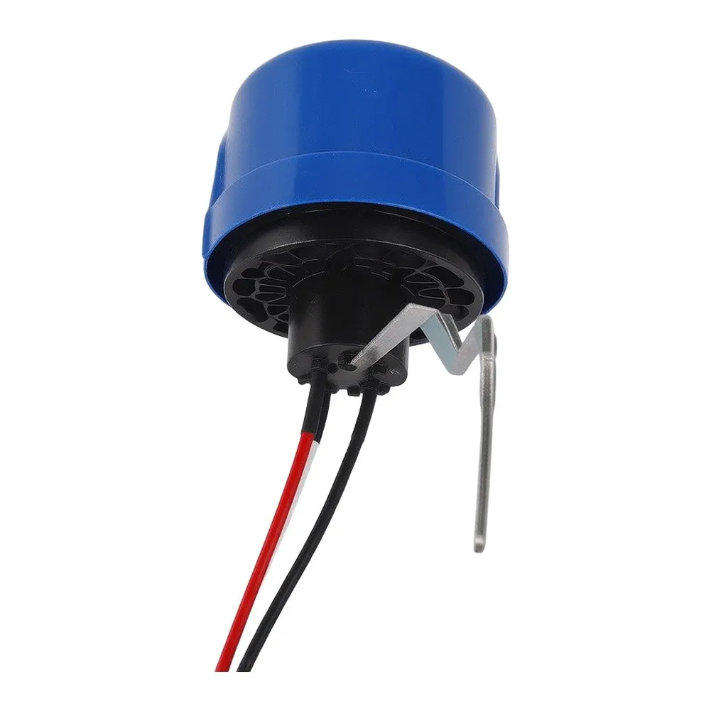 Smart Photocell Streetlight Controller Dual Set with Anti-False-Trigger Delay 10-30s 0.8W Surge Protection Built-in