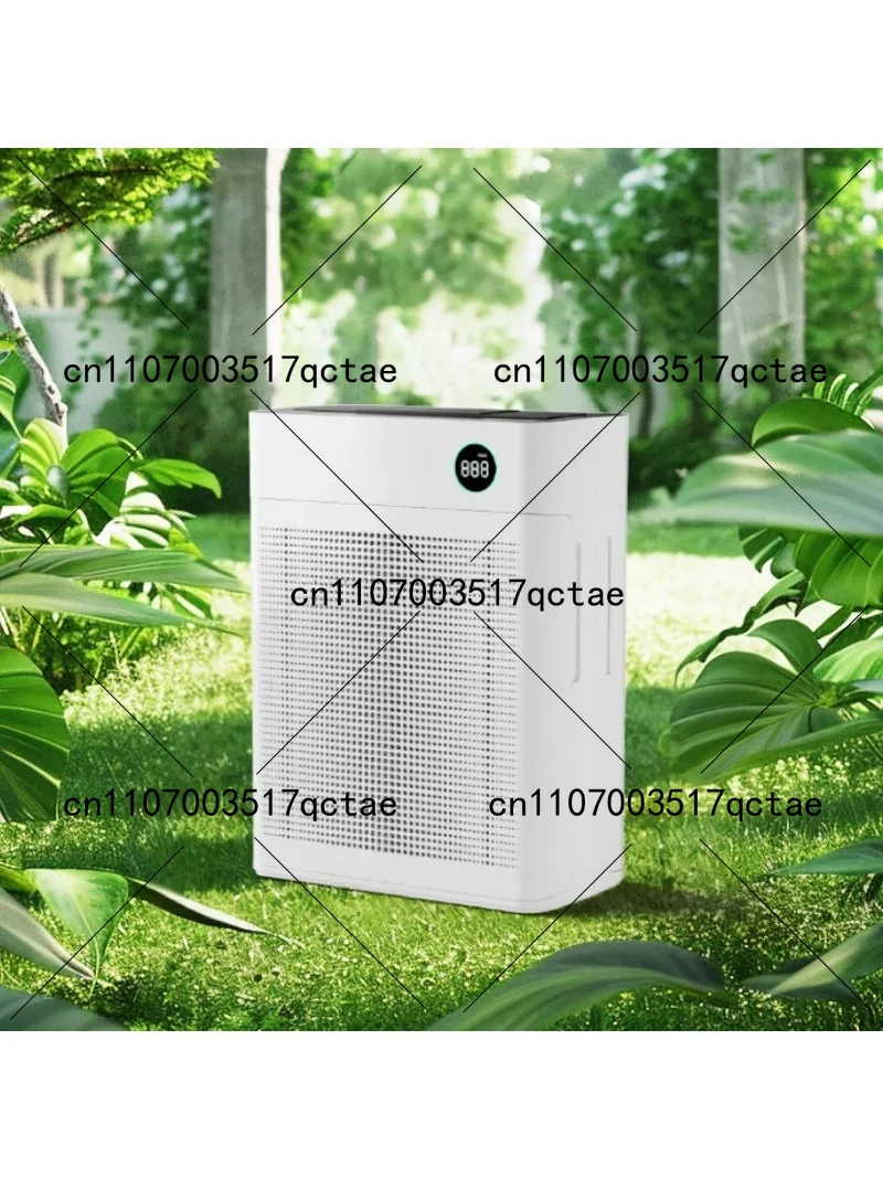 Smart Air Purifier for Large Room, HEPA Filter Removes Smoke & Pet Dander, Portable UVC Cleaner for Home