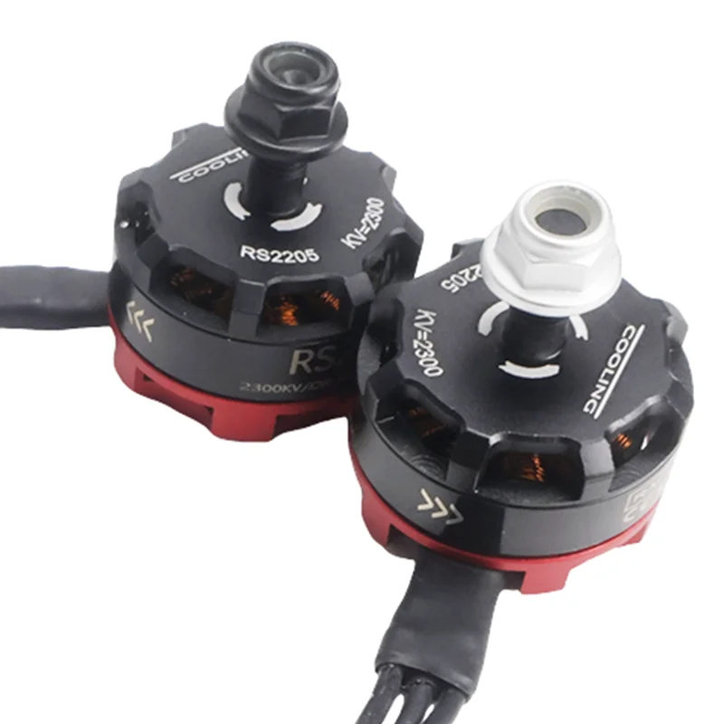 2Pcs/4Pcs 3-4S CW CCW Brushless Motor 2205 RS2205 2300KV for 20A/30A/40A ESC RC FPV Racing 210 250 Quad Motor FPV Multicopter