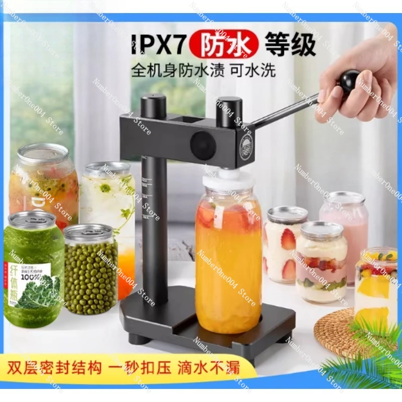 

Manual Disposable Can Sealing Machine Commercial Milk Tea Cup Sealing Machine