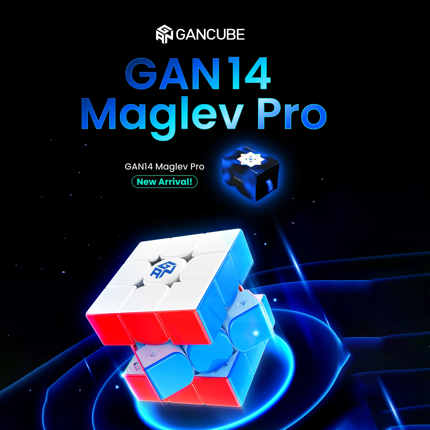 [JudyCube] Gan 14 Maglev Pro UV 3X3 Cubo mágico magnético de velocidad Gan14 Pro UV juguetes profesionales Fidget Cubo mágico rompecabezas