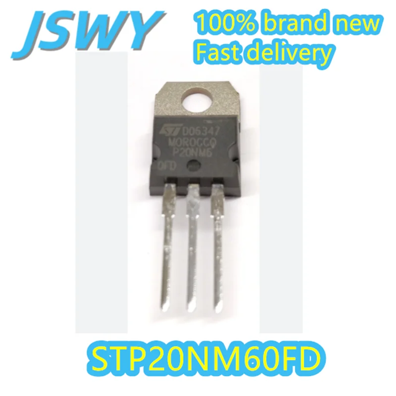 

(5/50 pieces) P20NM60FD STP20NM60FD TO-220 Original authentic N-channel 20A 600V Spot electronics IC