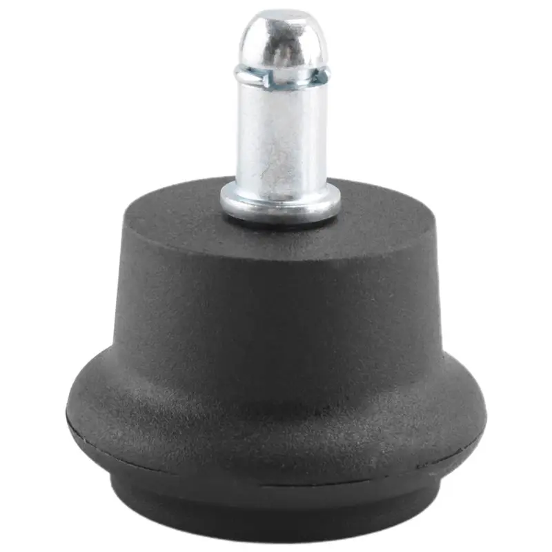 ABUP-10Pcs Bell Glides Replacement Office Chair Or Stool Swivel Caster Wheels To Fixed Stationary Castors