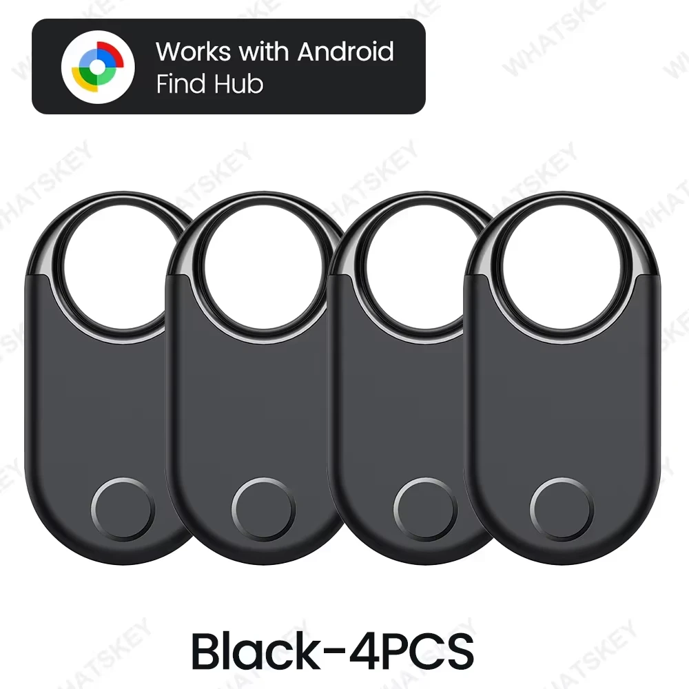 Key Finder Keychain Tracker – Mini Smart Anti-Lost Item Locator, Portable Key Ring Tag for Keys, Backpack, Luggage, Bag, Daily B