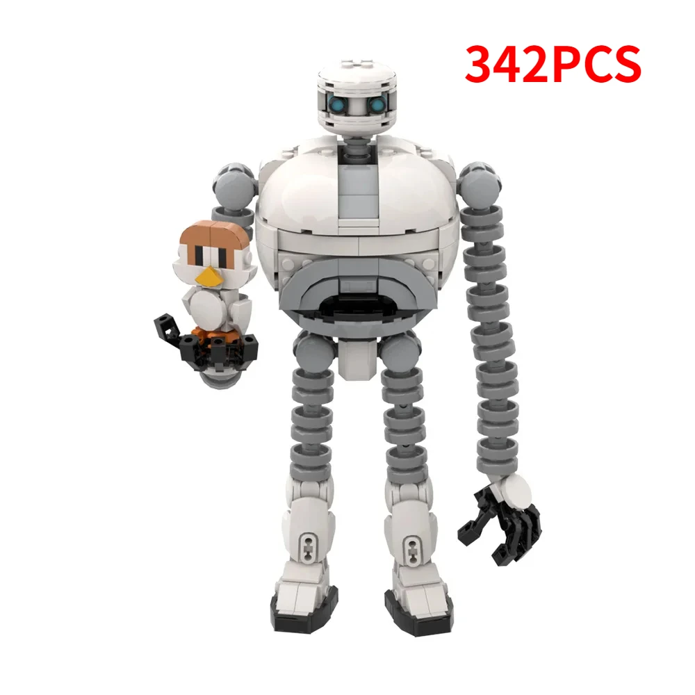 Anime Accessories The Wild Robot Building Blocks MOC High-tech Intelligent Robot Assembly Model Puzzle Kids Toy Birthday Gift