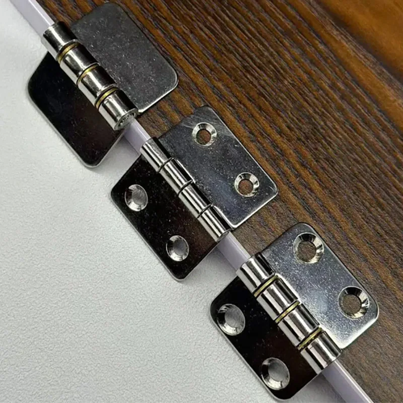 

1PCS Stainless Industrial Hinges Flat Opening Detachable Adjustable Hinges Electrical Cabinets Doors Windows Load-bearing Hinges