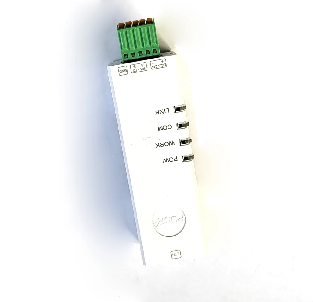 

RS232 to Ethernet Modbus Gateway serial server Supports Timeout Restart DHCP DNS USR-DR132