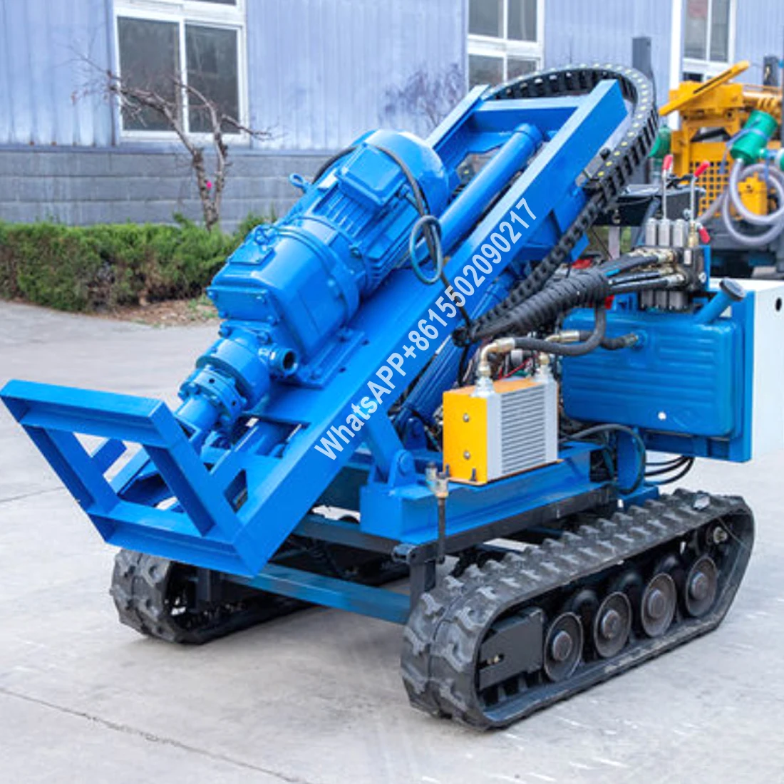 Crawler DTH Drilling Rig/44-55m Small Drilling Rig/Rock Mine Drilling Portable Slope Protection Anchor Cable Anchor Hole