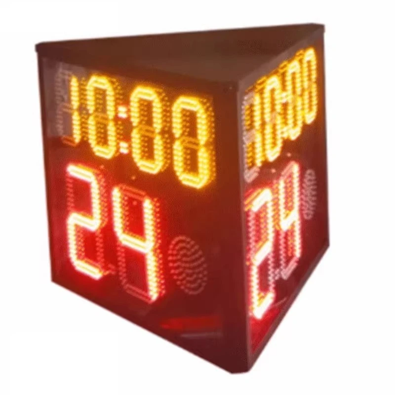 

Four-sided basketball wireless 24-second timer, basketball electronic scorer, three-sided basketball game 24-second countdown