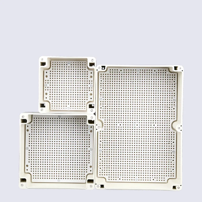 Base Board For F Series Electrical Waterproof Junction Box One Piece Mounting Plate For Distribution Switch Case ABS Plastic