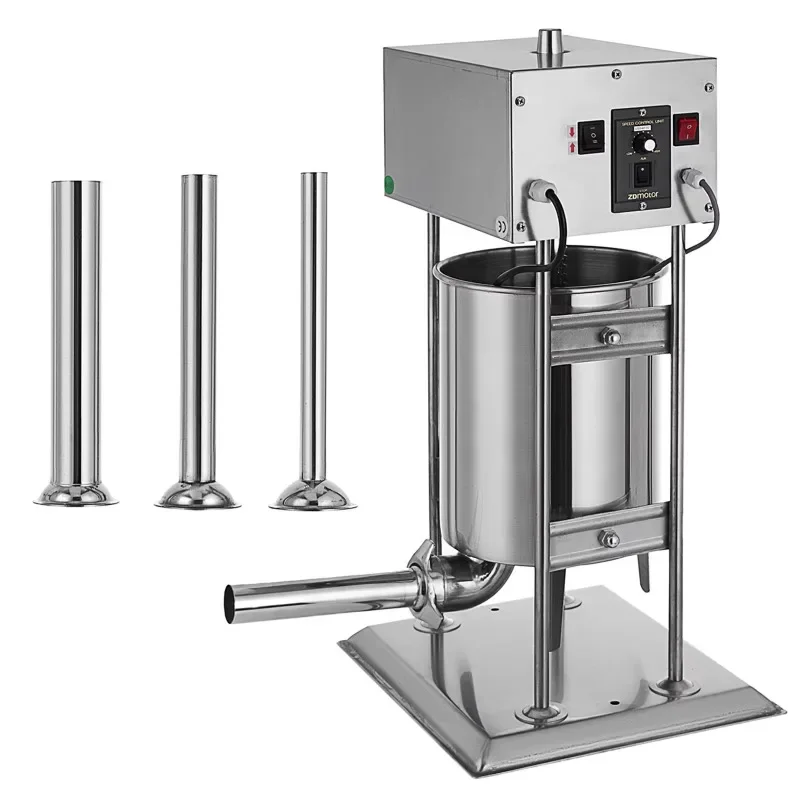 2024 Commercial Restaurant 15L Electric Sausage Making Machine Automatic Sausage Filling Machine For Sale