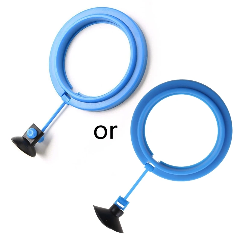 F92B Fish Feeding Ring Round Floating Feeder Circle per Betta Facile da installare
