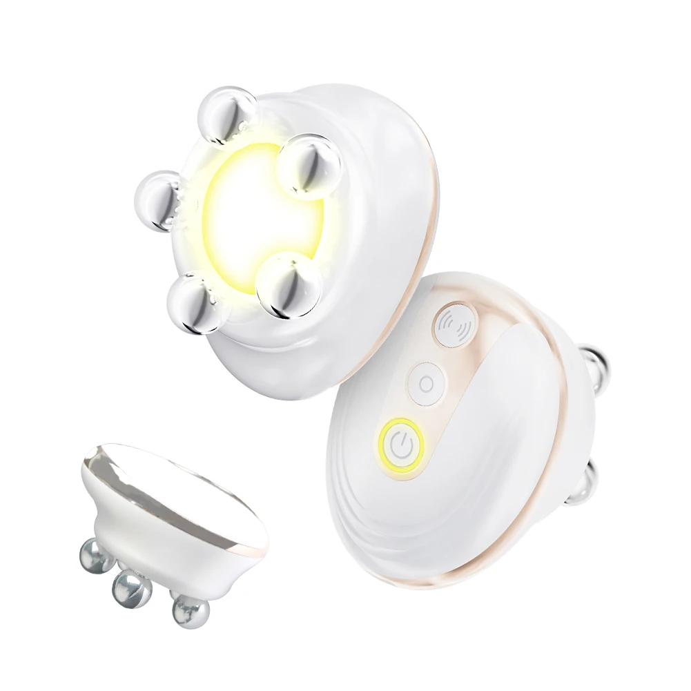 Electric Beauty Massage Device with 7 Colors Light Therapy & EMS Microcurrent Massager for Face and Body