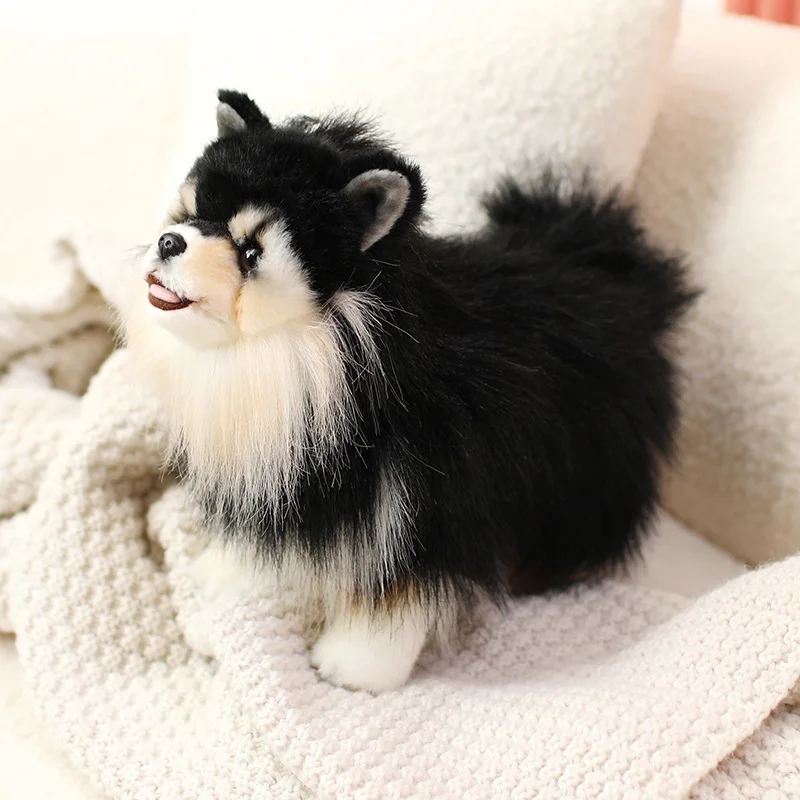 Real Life Standing Chihuahua Plush Toys Soft Lifelike Puppy Stuffed Animal Dog Doll Kids Children Christmas Gifts High Quality