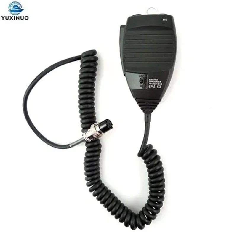 

EMS-53 Radio Microphone 8pin DTMF Handheld Mic for Alinco DR-03 DR-06 DR-135 DR-235 DR-435 DR-610 DR-635 Walkie Talkie EMS53