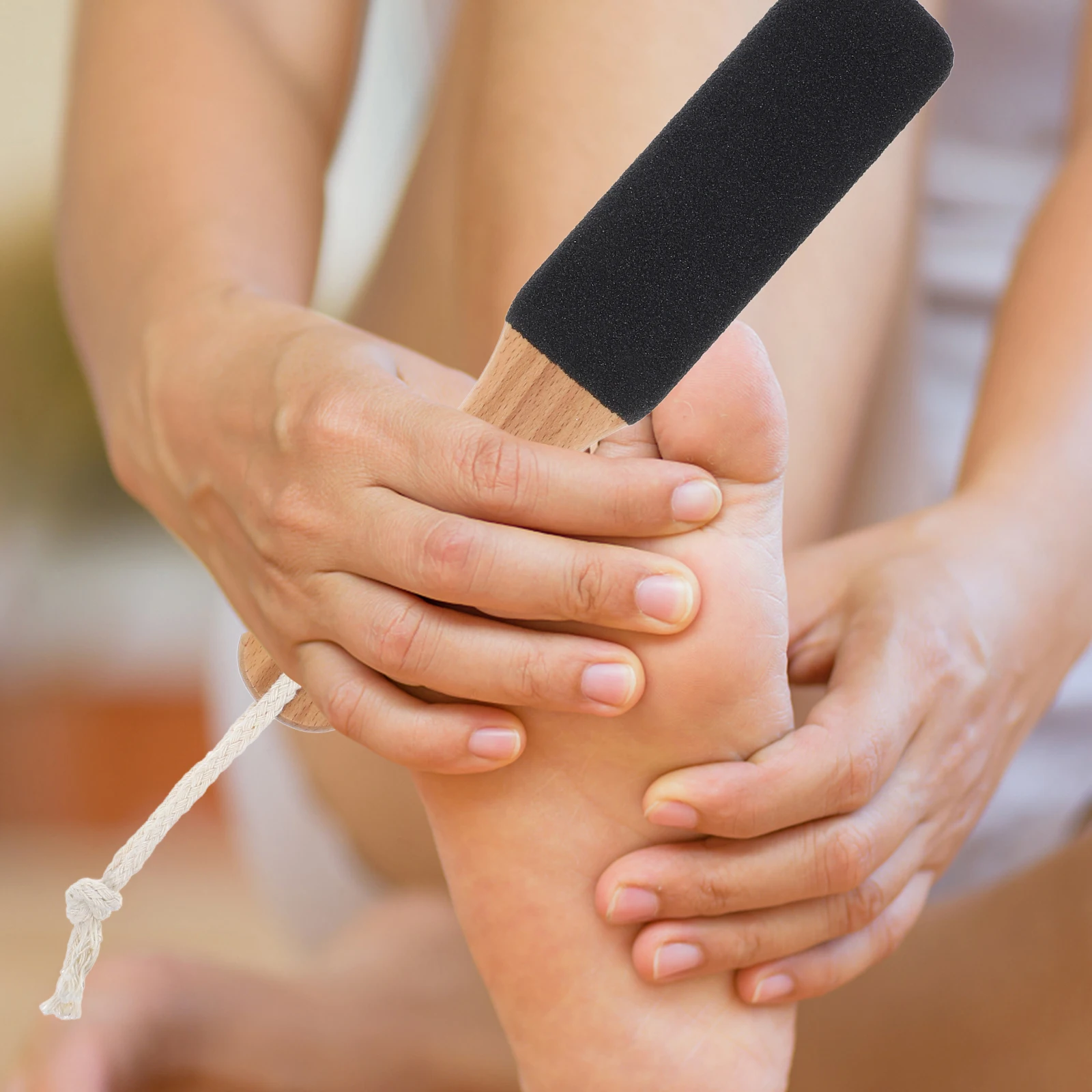 

Professional Scraper Sided Foot Hard Skin Remover Callus with Handle File for Feet Double