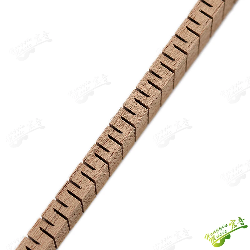HUATOOL-8-teiliges Set Doppelseitige Geschlitzte Gitarren-Einlagenstreifen für Innere Kantenverzierung Gitarren-Zubehör – Detail 3