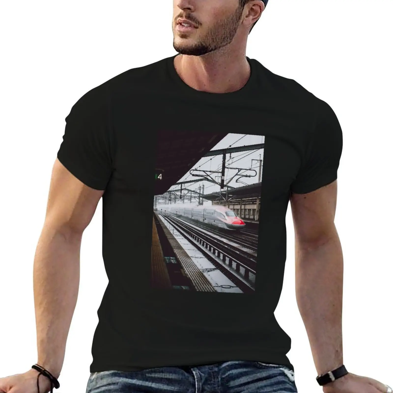 

E6 Shinkansen Bullet Train, Japan T-Shirt anime t shirts for man funny t shirts dark humor T-Shirt