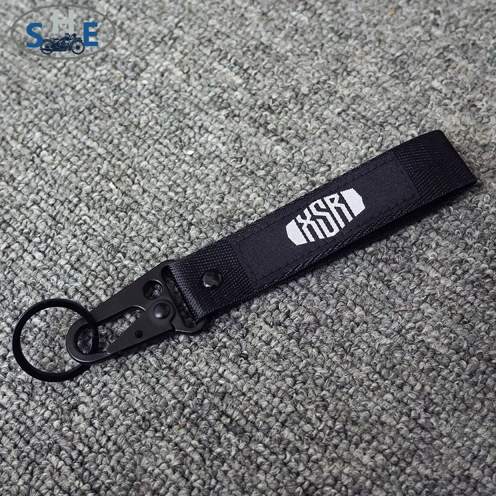 

For Yamaha XSR 155 300 700 900 XSR155 XSR300 XSR700 XSR900 Popularity Motorcycle Accessories 3D Embroidery Keychain KeyRing