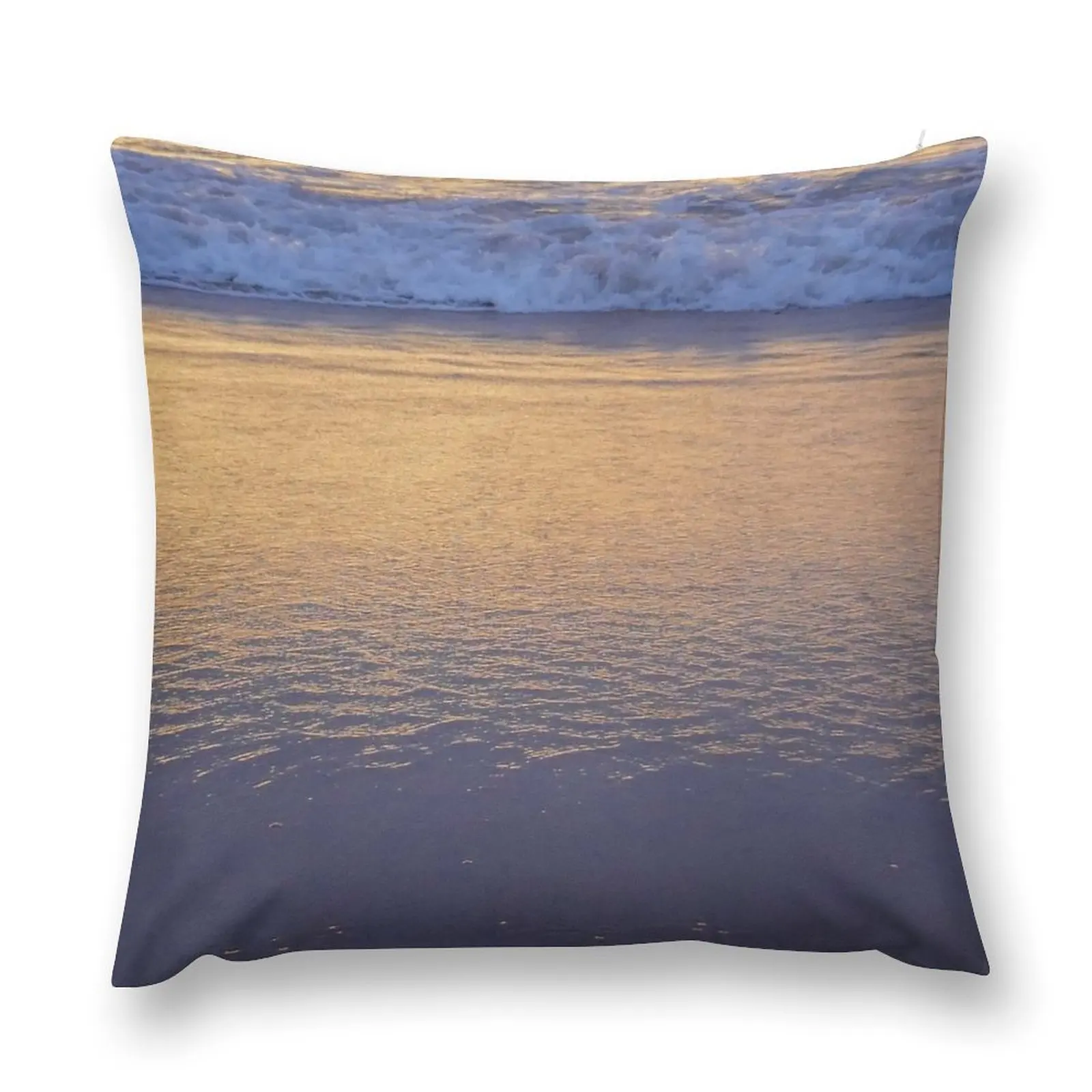 Tranquil beach morning Throw Pillow Decorative Cushion Pillow Cases Decorative pillow